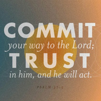 Trusting In God’s Promises