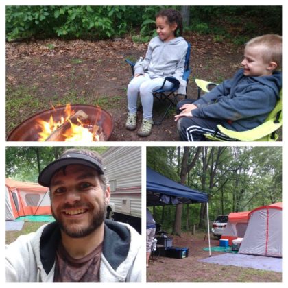 First Weekend Camping – Summer 2018