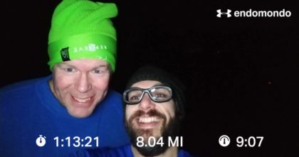 Last Long Run Before The Marathon, Getting It Done On A Cold Early Morning