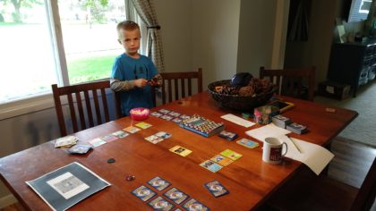 Playing Some Real Pokemon TCG With My Son