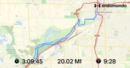 Tackling 20 Miles With The Hope Water & Grand Rapids Marathon Teams