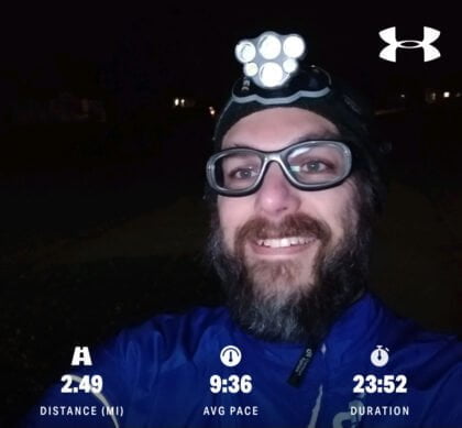 Another “Easy” Run With The New App And Training Plan