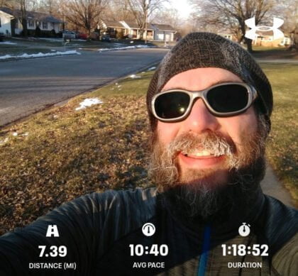 Getting The Frosty Saturday Morning Long Run Done