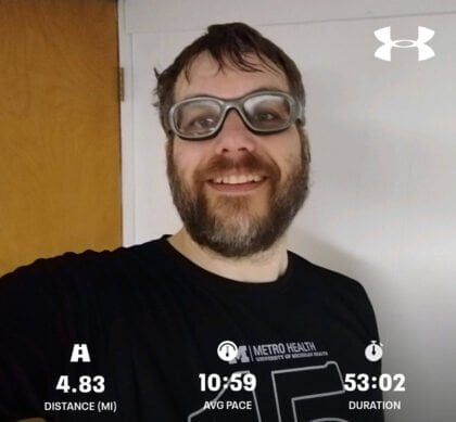 Finished Another 4.83mi Interval Training, Run Today