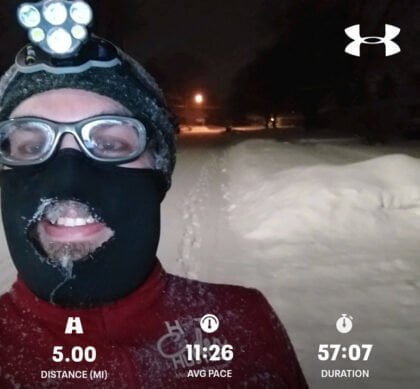 Finished Another 5.00mi Run Today