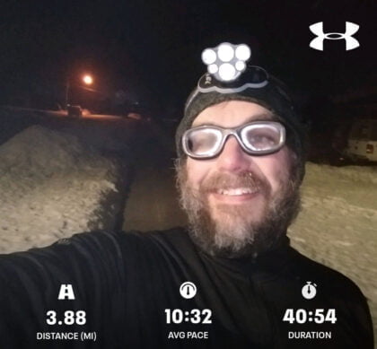 Finished Another 3.88mi Run Today