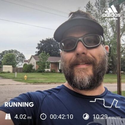 Slogging Through 4 Miles On A Humid August Morning